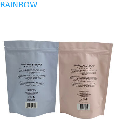 リサイクル可能なシップロック スタンドアップポーチ アルミホイル ボディスクロール スパを楽しむ 浴室 浸水 海塩 生物分解性プラスチックパッケージ