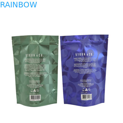 マット オーム カスタム 印刷 浴塩 包装  Zip ロック 浴塩 身体 スクラブ スタンド ポーチ 包装 バッグ スタンド バッグ