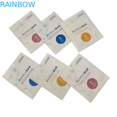 カスタム 防水 生物分解性 プラ クラフト 紙  Ziplock バッグ  Zipper バッグ スタンドアップ バッグ