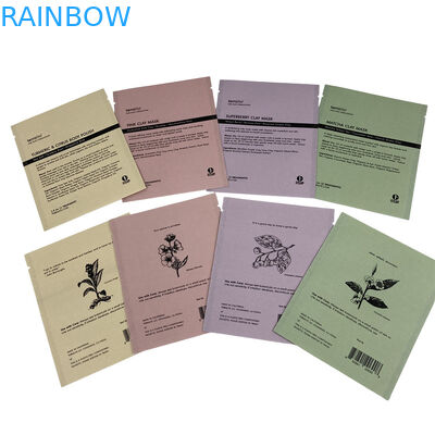 カスタムパッケージ 防水 生物分解性 プラスチック アルミ製紙袋 ジップロック フラット コーヒー