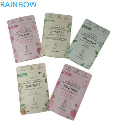 エコフレンドリー  Ziplock スタンドアップ 食品パッケージ 100% 堆肥化 生物分解 クラフト紙袋