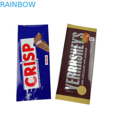 カスタム印刷 食品グレード 裏側 封印されたサケット スナック エネルギーバー 包装 包装 チョコバッグ