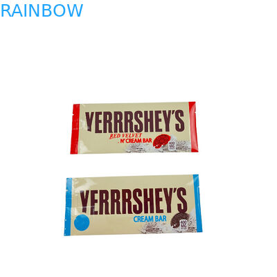 カスタム印刷 食品グレード 裏側 封印されたサケット スナック エネルギーバー 包装 包装 チョコバッグ