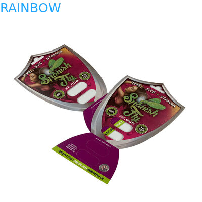 3D セックス 錠剤 1/2 カプセル 3D カード ディスプレイ ボックス