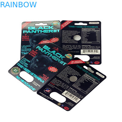 アメリカ市場 セックスピルズ 紙 ブリスター カード サイコ69 / タイガー / ブラック マンバピルズ