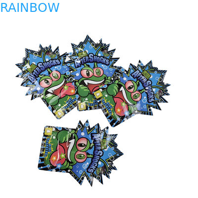 カスタム印刷 梱包デザイン 臭いを防ぐ袋 食品保管 3.5g スナック袋 プラスチック包装 マイラー袋