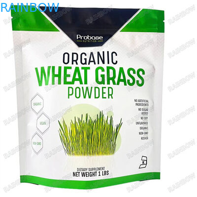 オーダーメイド プリント リユース シープロック プラスチック 梱包袋 スタンドアップ ポケット 食用食品 梱包 臭いがなく 透明 窓ミール