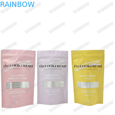 ロゴ カスタムプリント リユースバッグ ボディスクラブ 防水 サンプル スタンドアップ ポケット  Zip ロック