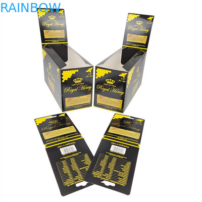 3男性用健康食品 包装 皇家蜂蜜 包装 展示紙 箱 紙カード
