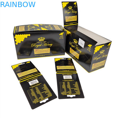3男性用健康食品 包装 皇家蜂蜜 包装 展示紙 箱 紙カード