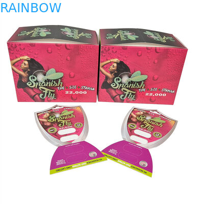 カスタム デザイン ブラックブル ネズミ ハニー 2023 ホット セール ネズミ 錠剤 カスタム 紙 カード ディスプレイ ボックス ネズミ 錠剤 梱包