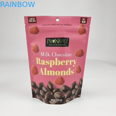 カスタマイズされた再開可能なスタンドアップポーチ アルミホイル ドイパック ジッパー マイラー キャンディ スナック 収納 プラスチック 食品パッケージ バッグ