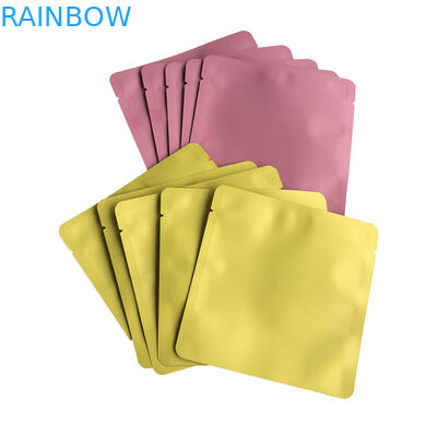 プラスチックの三面シールポケット 平き袋 紙マスクポケット オイル