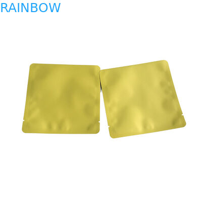 カスタムロゴ 食品グレード 透明 フロントジッパー 3 サイドシール バッグ フェイスマスク