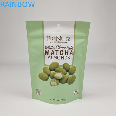 カスタムマット スタンドアップポック 層状 黒い葉巻 食品パッケージ シープ袋 透明な窓 牛肉のスクラッチ