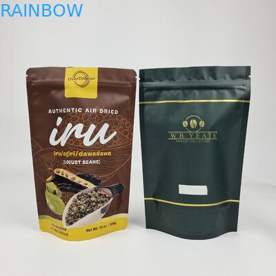 カスタムマットメタリック仕上げ アルミニウムホイール ドイパック スタンドアップ ザイパー ポケット プラスチック スナック 食品バッグ