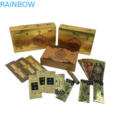 工場直販 ミツバチの袋と箱 スポットUVカスタムロゴ印刷 高級ミツバチの箱 梱包