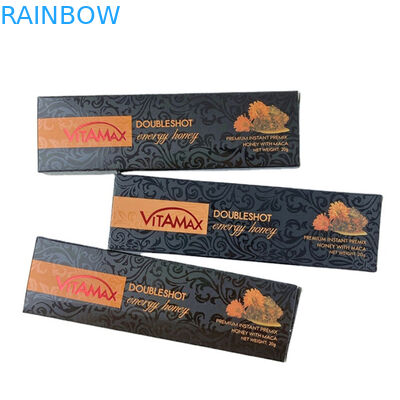 工場直販 ミツバチの袋と箱 スポットUVカスタムロゴ印刷 高級ミツバチの箱 梱包