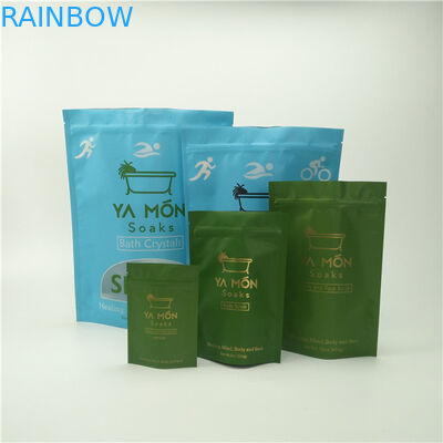 シルバーフォイルサケット スタンドアップボディスクrubバッグ ザイプ付き スタンドアップボディスクrubバッグ