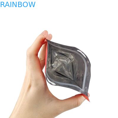 食品包装バッグのためのマット表面のカスタム印刷フラットボトムスナックポース