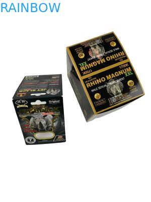 卸売 オーダーメイド プリント サイノピル 錠剤 梱包 紙箱 紙カード 増強剤 錠剤 梱包