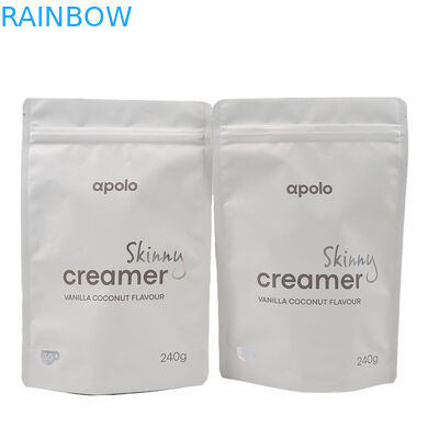 カスタマイズされた 防湿プラスチック スタンドアップ マイラー バッグ 茶 コーヒー 包装袋 ホログラム効果