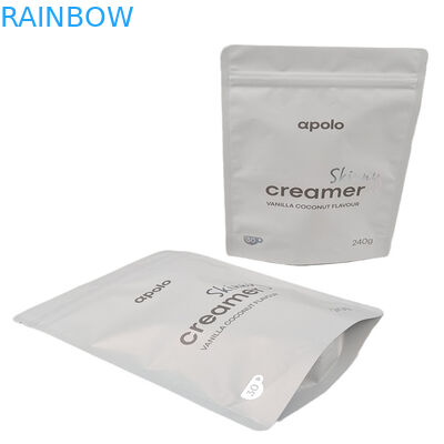 カスタマイズされた 防湿プラスチック スタンドアップ マイラー バッグ 茶 コーヒー 包装袋 ホログラム効果