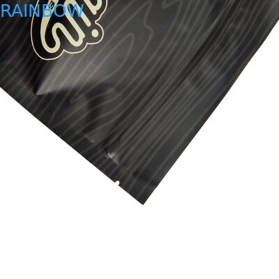 アルミホイール 印刷 金属効果 スタンドアップ ポケット カスタムデザイン プラスチック食品品種 カフェ用