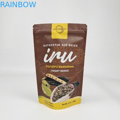 オーダーメイドロゴ 印刷 乾燥したスナック 食品 バッグ ポテトチップ 梱包 バッグ アルミホイル シルバー ザイプ スタンドアップ ポック