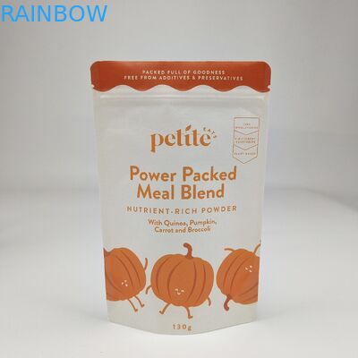 工場 卸売 生物分解性 食品 包装 袋 スタンドアップ 袋 防臭  Zip ロック クラフト 紙 アルミ製紙袋