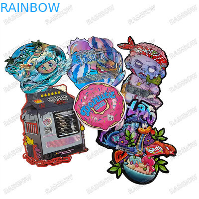 プリントデザインのための子供防止ジッパーと長持ち耐久性のあるカスタマイズされたダイカットバッグ