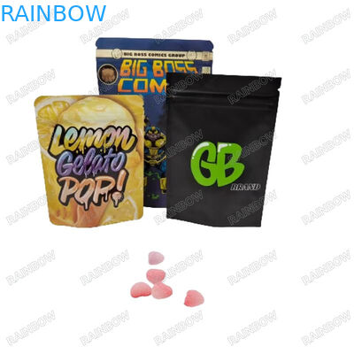 オーダーメイド 再開可能な熱密封 立立紙袋 スナッククッキー 食品 包装 ザイプ袋