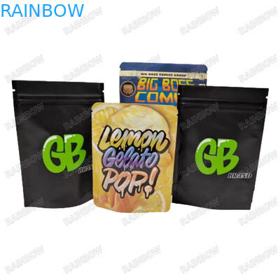 オーダーメイド 再開可能な熱密封 立立紙袋 スナッククッキー 食品 包装 ザイプ袋