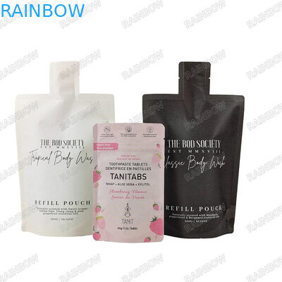 飲料水 プラスチック液体袋 包装 繰り返し使用可能なプラスチック食品 スプート袋