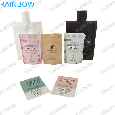 飲料水 プラスチック液体袋 包装 繰り返し使用可能なプラスチック食品 スプート袋