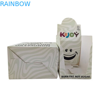 スポットカラー印刷 量調整可能な数量とCMYK印刷のための紙パックボックス