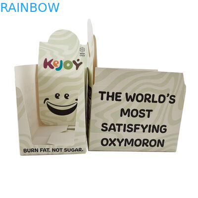 スポットカラー印刷 量調整可能な数量とCMYK印刷のための紙パックボックス