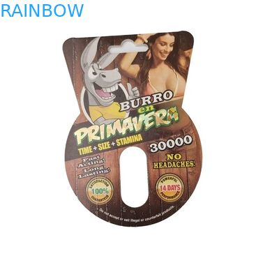 覆い紙のブリスターカードのパッケージは,わずか5日以内にサンプルが保証されます.