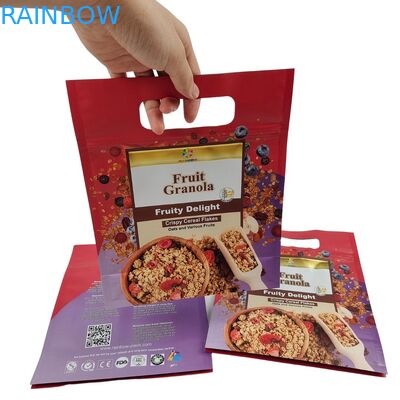 食品保存 包装 9 色 の 底部 の ガッセット 袋