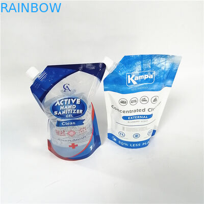 環境に優しい包装のための様々なキャップタイプを持つリサイクル可能なスプット式立体袋