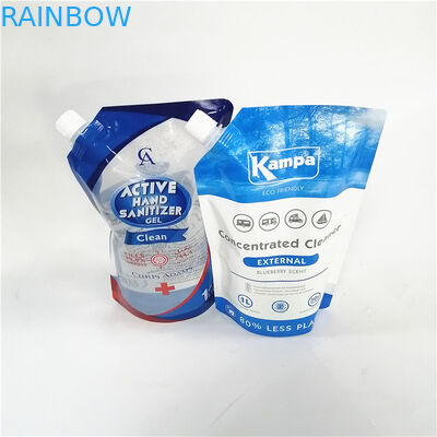 環境に優しい包装のための様々なキャップタイプを持つリサイクル可能なスプット式立体袋