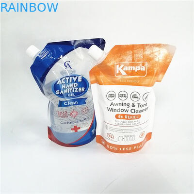 環境に優しい包装のための様々なキャップタイプを持つリサイクル可能なスプット式立体袋