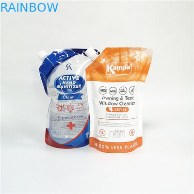 環境に優しい包装のための様々なキャップタイプを持つリサイクル可能なスプット式立体袋