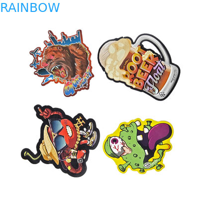 カスタム アルミホイル 柔らかい触覚 プラスチック包装袋 マット 不規則形 3.5g 7g 14g 28g 切断式 マイラー袋