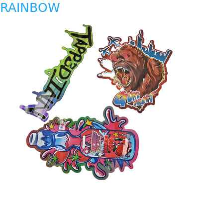 カスタム 切断 金属 高品質 不正 密封 細 型 特殊 形 プラスチック ザイパー マイラー 食品 包装 袋