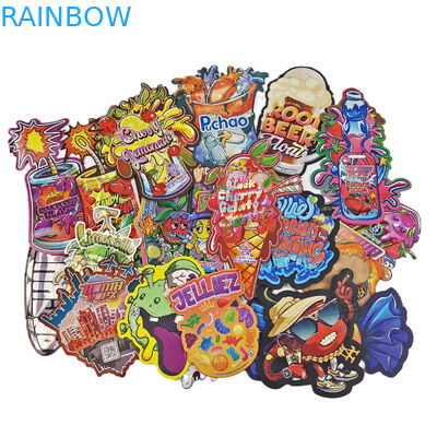 不規則形包装袋 ホログラム製 薄膜型 切断袋 特殊形 ジップロック型 プラスチック型 マイラー 3.5g 切断袋