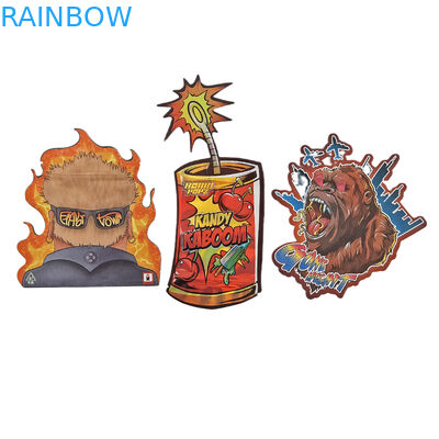 カスタム ロゴ 印刷 切断  Ziplock バッグ 小型 スタンドアップ バッグ 3.5g 食品品類 梱包 防臭 ザイパー マイラー Ba