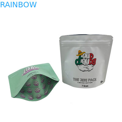 CMYK色タイプのためのPET素材構造のカスタマイズされたカラーハーブインセンスのパッケージング