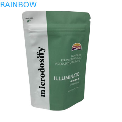 CYMK カラー 薬草の香香 包装 アルミ製の葉巻 スタンドアップ プラスチック マイラー ザイパー バッグ