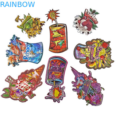 カスタム印刷 3.5g クッキーキャンディス スナック 特殊形 Ziplock プラスチック袋 臭いを防いで 切断されたマイラー袋